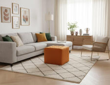 Пуф SIGNAL LORI Velvet Bluvel 4215 корица