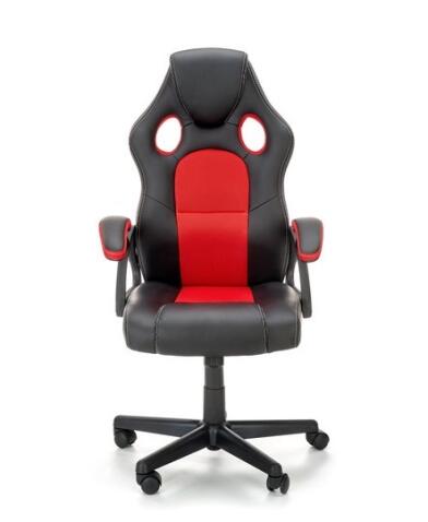 Кресло компьютерное HALMAR BERKEL черный/красный