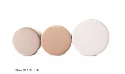 Пуф SIGNAL DOTI C Velvet Bluvel 28 бежевый