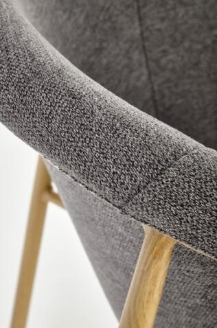 Стул HALMAR K489 серый