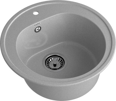 Кухонная мойка GRANFEST RONDO R-510 серый