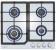 Варочная панель газовая MEFERI MGH604WH GLASS COMFORT