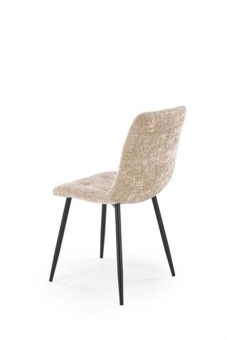 Стул HALMAR K547 бежевый/черный