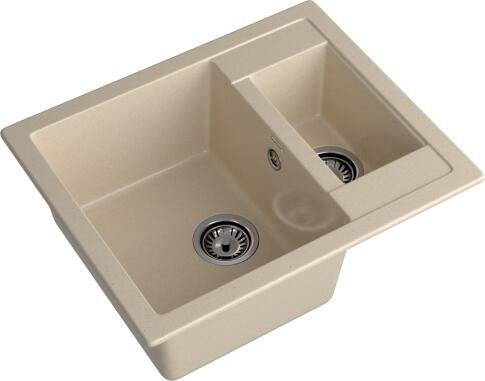 Кухонная мойка GRANFEST QUADRO Q-610K кашемир