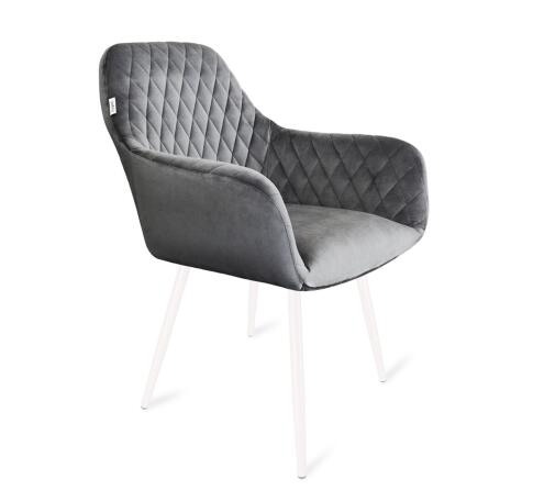 Стул Sheffilton SHT-ST38/S95-1 угольно-серый/белый муар Стул Sheffilton SHT-ST38/S95-1 угольно-серый/белый муар