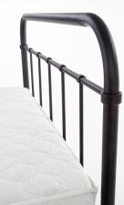 Кровать HALMAR LINDA черный, 120/200