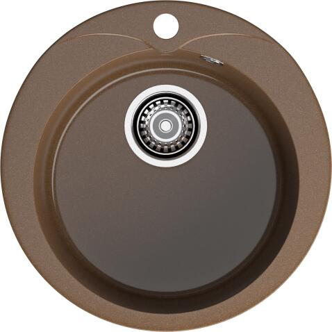 Кухонная мойка GRANFEST RONDO R-480 терракот