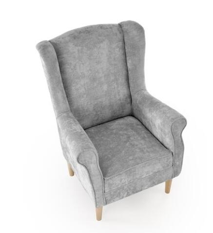 Кресло HALMAR HERMES серый