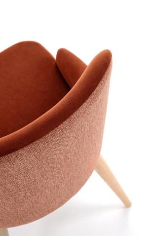 Стул HALMAR MALAGA Mavel 44/Stelar 54 корица/бук