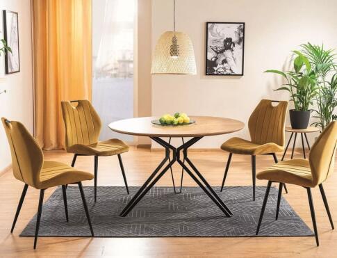 Стул SIGNAL ARCO Velvet Bluvel 68 карри/черный