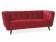 Диван SIGNAL CASTELLO 3 Velvet Bluvel 59 бордовый/венге