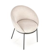 Стул HALMAR K482 бежевый/черный