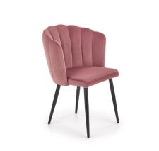 Стул HALMAR K386 розовый/черный
