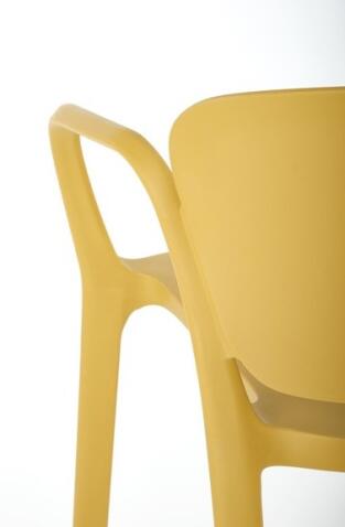 Стул HALMAR K491 горчичный