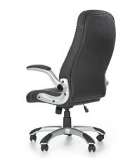 Кресло компьютерное HALMAR SATURN черный/серебристый