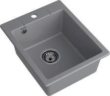 Кухонная мойка GRANFEST URBAN UR-240 темно-серый