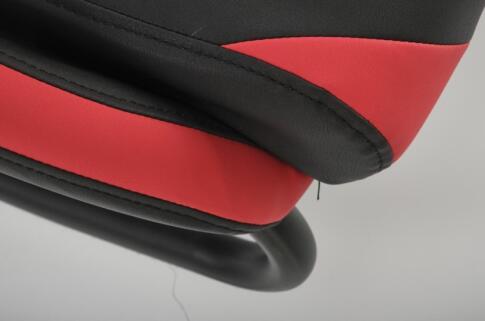 Кресло компьютерное HALMAR GAMER черный/красный