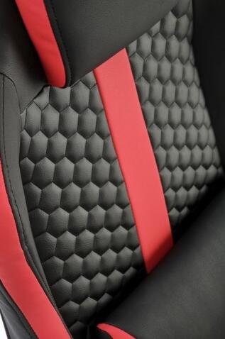 Кресло компьютерное HALMAR GAMER черный/красный