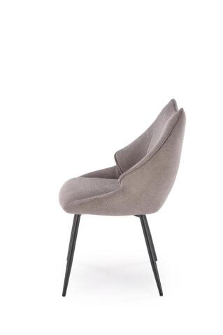 Стул HALMAR K543 серый/черный