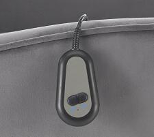 Кресло HALMAR MARONI раскладное, серый