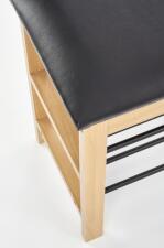 Полка для обуви HALMAR ST-11 черный/дуб натуральный, 81/31/48