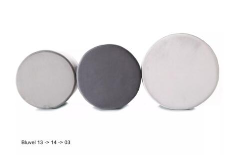 Пуф SIGNAL DOTI C Velvet Bluvel 13 серый