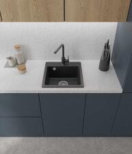 Смеситель для кухни GRANFEST QUARZ Z-5411 черный