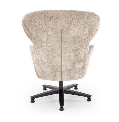 Кресло HALMAR FRANCO бежевый/черный