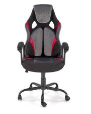 Кресло компьютерное HALMAR JENSEN черный/серый/красный