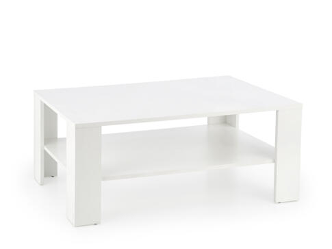 Стол журнальный HALMAR KWADRO белый/белый, 110/65/53