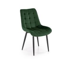 Стул HALMAR K580 темно-зеленый/черный