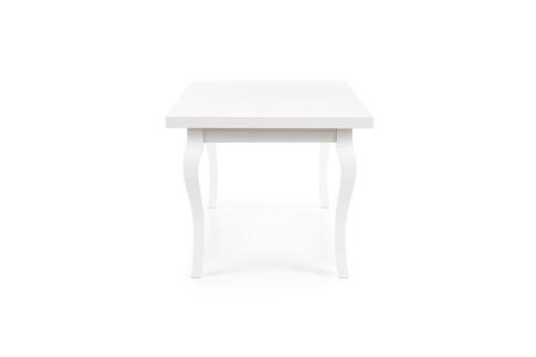 Стол обеденный HALMAR MOZART белый/белый 160-240/90