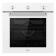 Духовой шкаф WEISSGAUFF WGO 702 White Glass