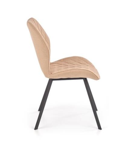 Стул HALMAR K360 бежевый/черный