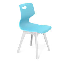 Стул Sheffilton SHT-ST58/S195 a5-7 голубой/белый Стул Sheffilton SHT-ST58/S195 a5-7 голубой/белый
