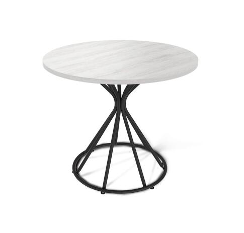 Стол Sheffilton SHT-TU4-1/90 ЛДСП черный муар/сосна касцина