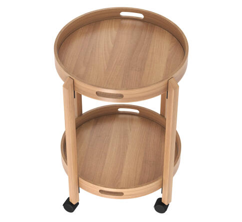 Стол сервировочный Sheffilton SHT-CT63 прозрачный лак