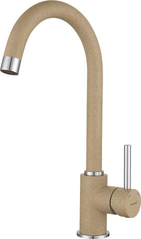 Смеситель для кухни GRANFEST 3650 песочный