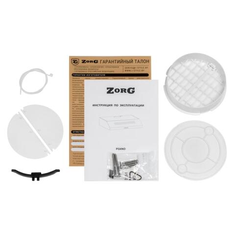 Вытяжка  ZORG TECHNOLOGY PIANO 600 50 M черная