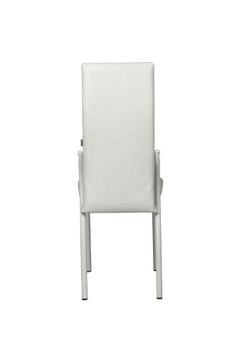 Стул ВВР Оскар белый крокодил/белый, экокожа