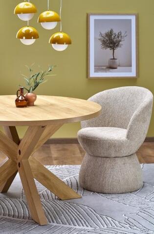 Стол обеденный HALMAR MORUS натуральный/натуральный 105