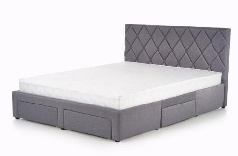 Кровать HALMAR BETINA серый, 160/200