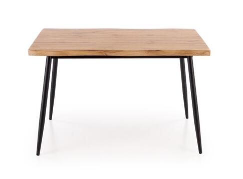 Комплект HALMAR DICKY (стол+ 4 стула) натуральный/черный/серый