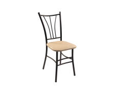 Стул ВВР Трилогия Бежевый Крокодил/черный, экокожа