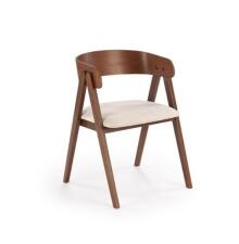 Стул HALMAR K562 бежевый/орех