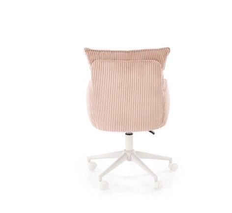 Кресло компьютерное HALMAR DUMBO светло-розовый/белый