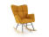 Кресло-качалка HALMAR VASCO горчичный