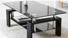 Стол журнальный SIGNAL LISA II черный/черный лак