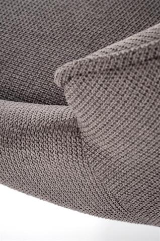 Стул HALMAR K543 серый/черный