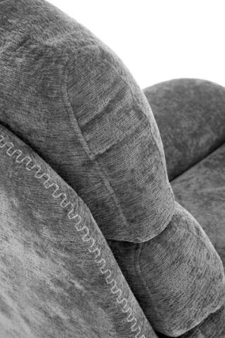 Кресло HALMAR DARIO серый/черный